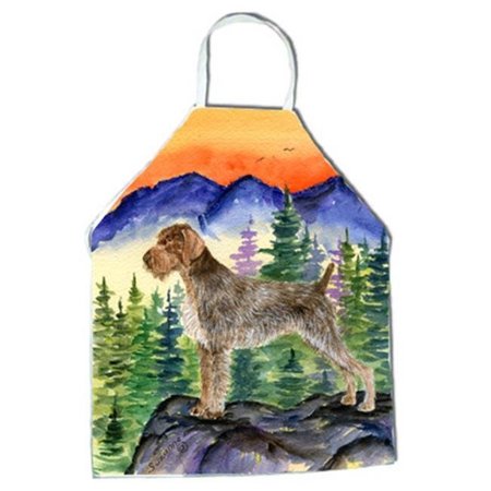 CAROLINES TREASURES Carolines Treasures SS8226APRON German Wirehaired Pointer Apron - 27 x 31 in. SS8226APRON
